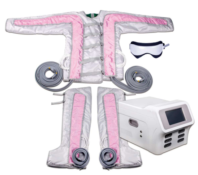 3 in 1 pressotherapy with infraredfunction jacket+leg+eye massage